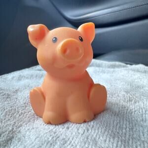 Fisher Price‎ Little People Farm Pig Animal Figure 2014 Mattel